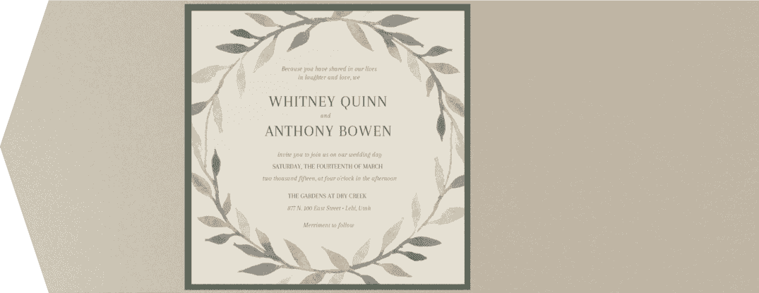 Floralia Wedding Invitation