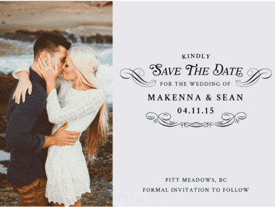 Once Upon a Time Save The Date Save the Date