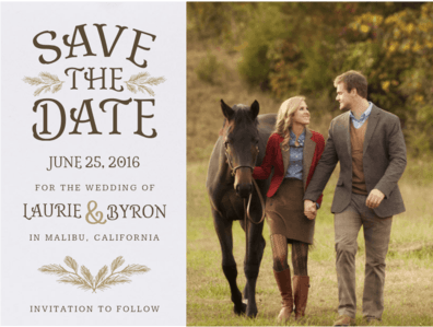 Pining For Love Save The Date Save the Date