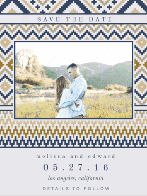 Boho Tapestry Save the Date Save the Date