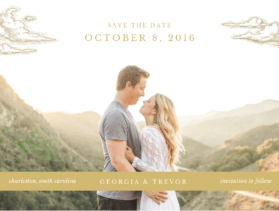 Love is in the Air Save the Date Save the Date