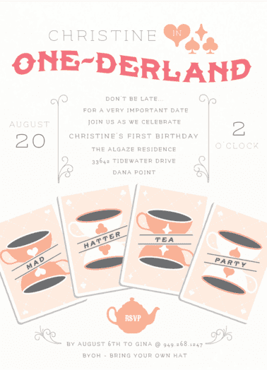 Onederland Birthday