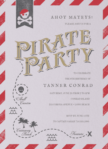 Pirate Party Birthday