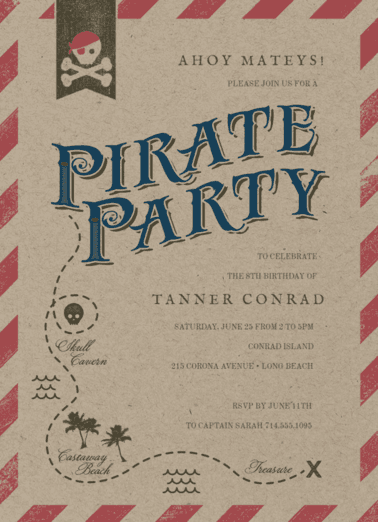 Pirate Party Birthday