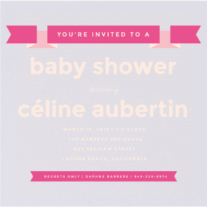 Baby Banner Baby Shower