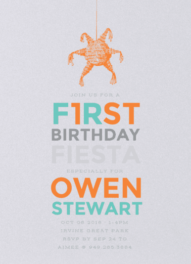 First Fiesta Birthday