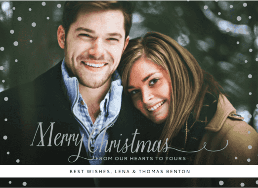 Baby It's Cold Outside Holiday Card