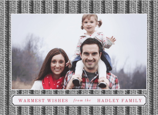 Sweater Weather Holiday Card
