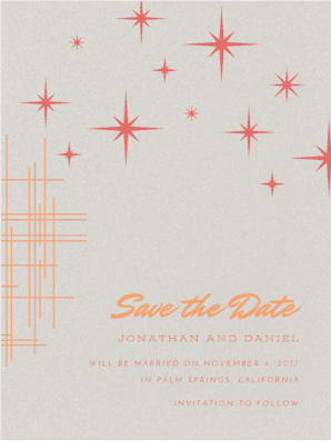 Star Dust Save the Date Save the Date