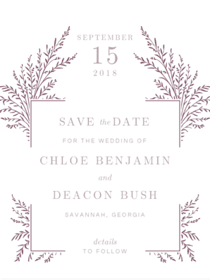 Charmed Life Save the Date Save the Date