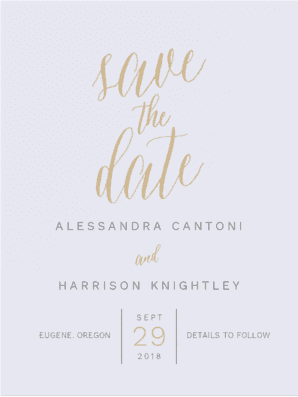 A Fine Affair Save the Date Save the Date
