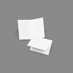 Folded Card - Classic 2.5x3.5 Landscape