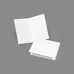 Folded Card - Classic 3.5x5 Landscape