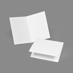 Folded Card - Classic 4x5 Landscape